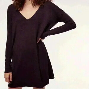 Aritzia Wilfred Free Gail Dress in Burgundy Size Medium